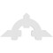 Ekena Millwork Ericson Architectural Grade PVC Gable Bracket, 48"W x 22"H x 2"D x 6"F, 11/12 Pitch GBP048X22X0206ERI00 - alternate 4